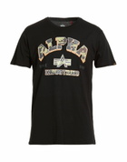 Alpha Industries Mens T-shirt in Black