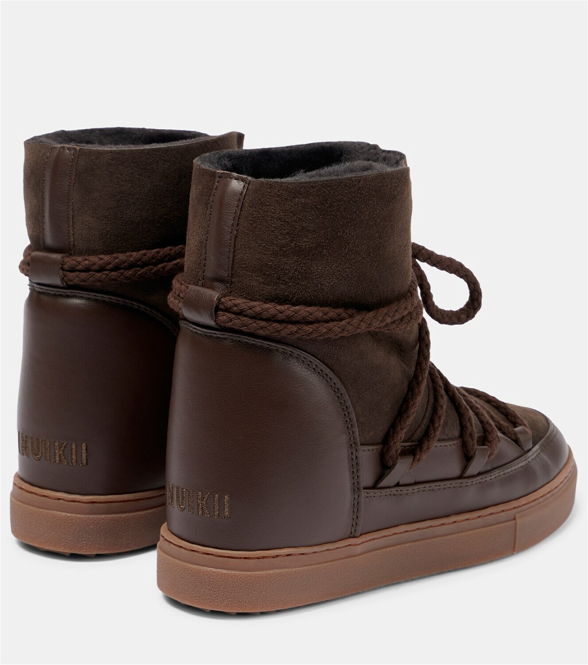 Inuikii Shearling-lined snow ankle boots
