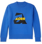 Ader Error - Oversized Logo-Appliquéd Wool Sweater - Blue