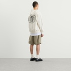 END. Leisure Pullover Hoodie in Smoke White
