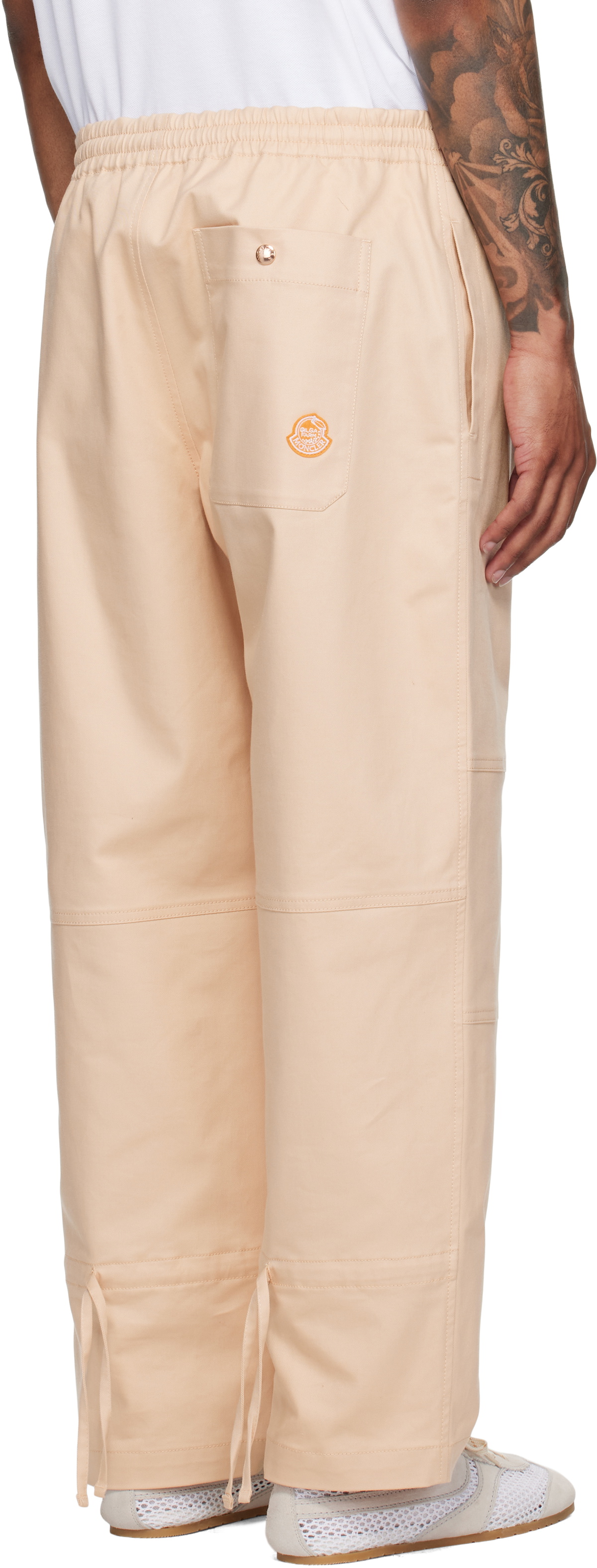 Moncler Genius Moncler x Gilga Farm Pink Drawstring Trousers