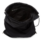 1017 ALYX 9SM Black Re-Nylon Drawstring Gym Backpack
