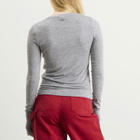 SUNDAYFRUITMARKET Women's Mini Sun Long Sleeve Top in Grey