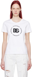 Dolce&Gabbana White Interlock T-Shirt
