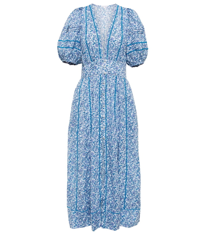 Poupette St Barth Reine floral cotton midi dress Poupette St Barth Poupette St Barth Reine floral cotton midi dress Poupette St Barth
