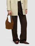 MARGESHERWOOD Pumpkin Nubuck Shoulder Bag