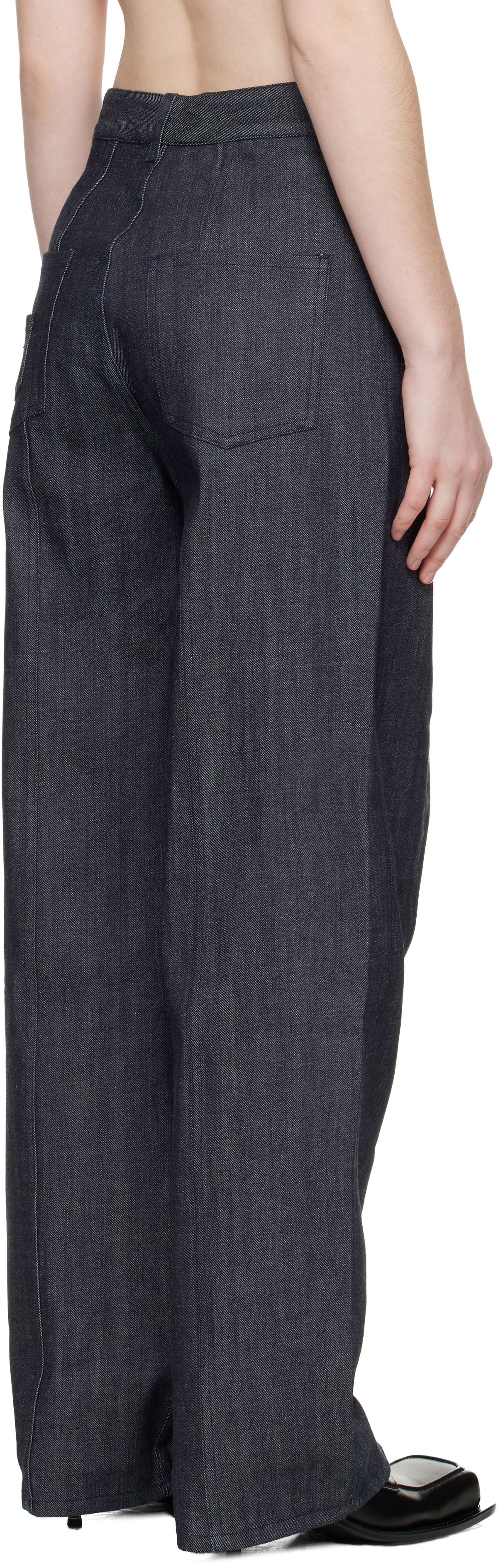 Cecilie Bahnsen Navy CBcarmela Jeans