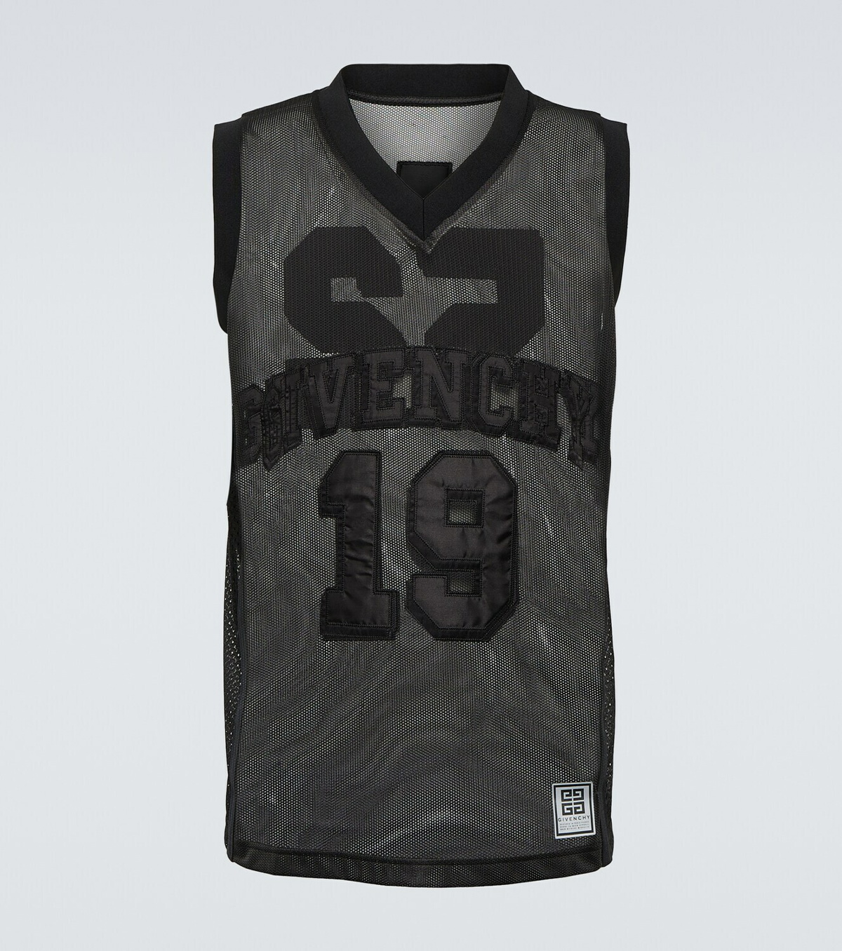 Givenchy Embroidered mesh vest