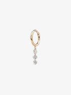 Persée 18K Yellow Gold Diamond Hoop Earrings