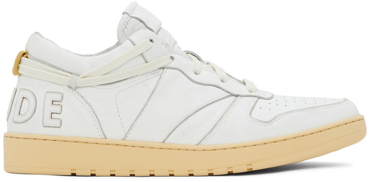 Photo: Rhude White Rhecess Low Sneakers