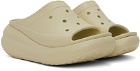 Crocs Off-White Crush Slides