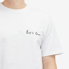 Boys Own Men's Pie And Mash “ A Cockney Myth” Print T Shirt in White
