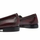 Bass Weejuns Women's Penny Loafer in Wine Leather