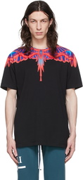 Marcelo Burlon County of Milan Black Wings T-Shirt