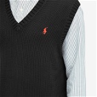 Polo Ralph Lauren Men's Knit Vest in Polo Black