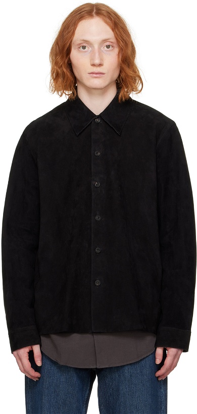Photo: Our Legacy Black Welding Suede Jacket