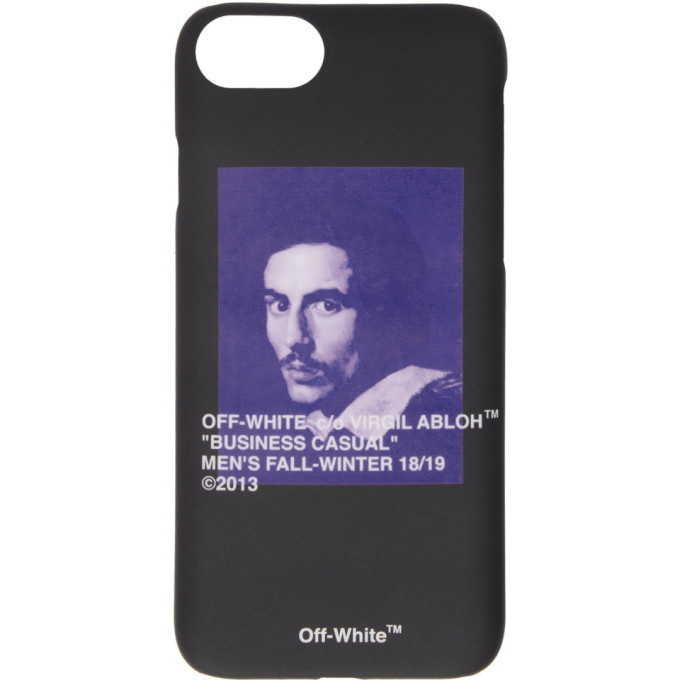 Photo: Off-White Black Bernini iPhone 8 Case