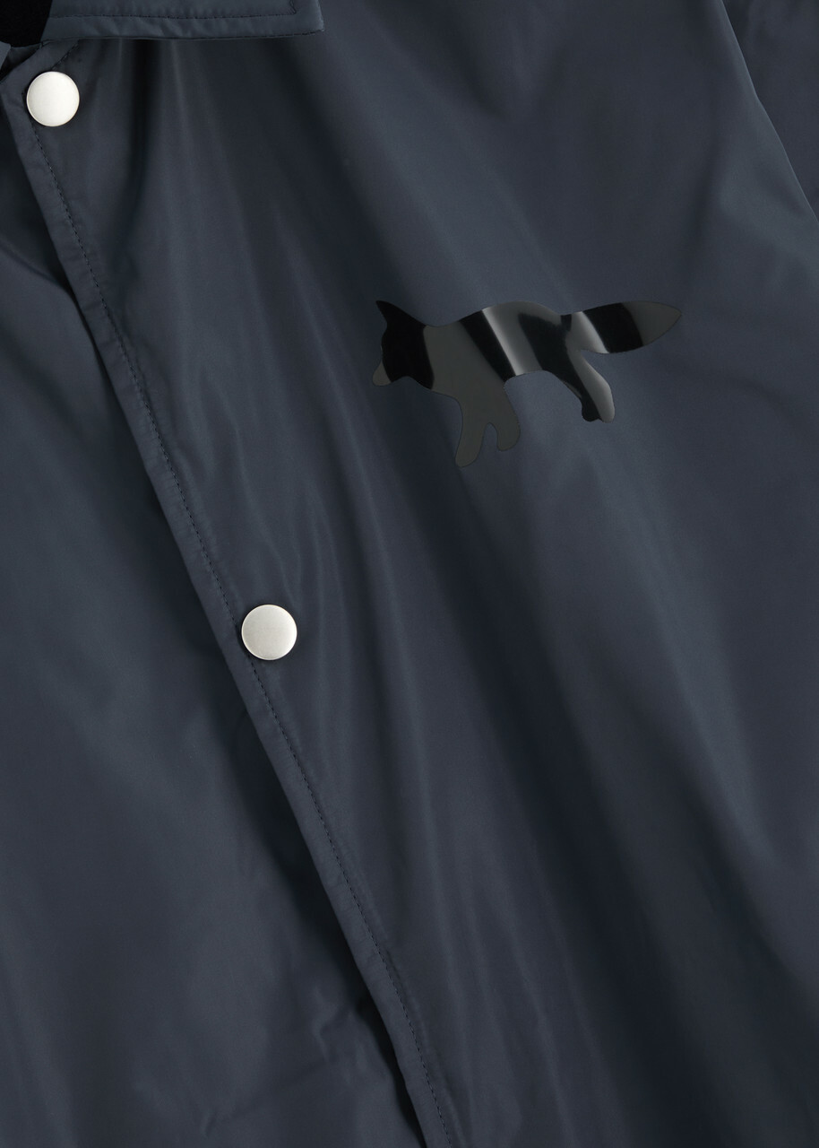 Maison Kitsuné Coach Logo Shell Jacket Grey