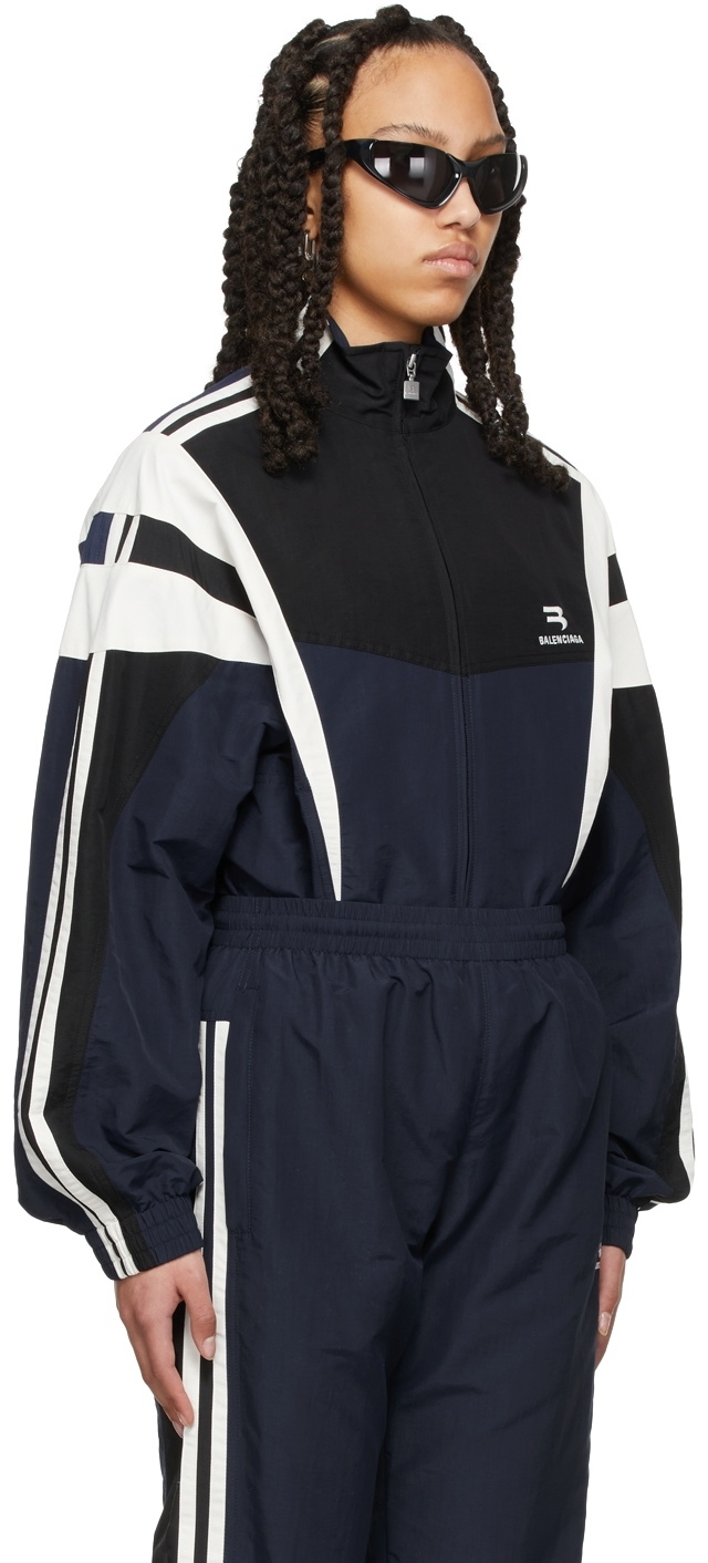 Balenciaga Navy & Black Tracksuit Jacket Balenciaga