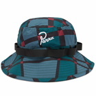 By Parra Men's Squared Waves Safari Hat in Multi