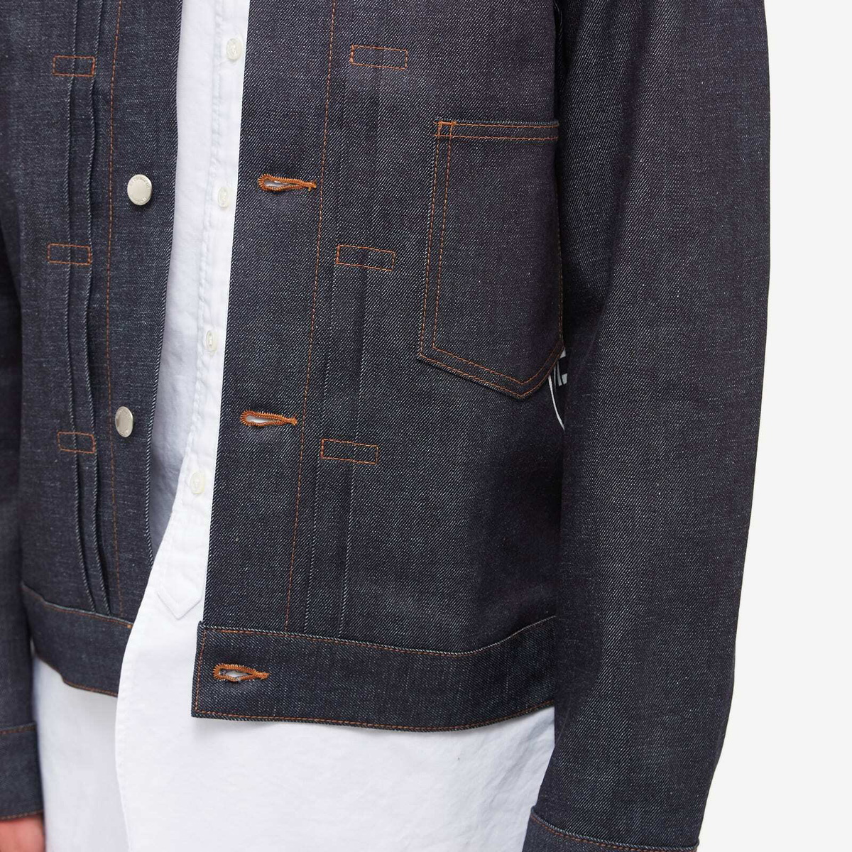 Uniform Experiment Men's Trucker Jacket in Indigo