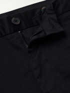 Onia - Straight-Leg Cotton-Blend Trousers - Black