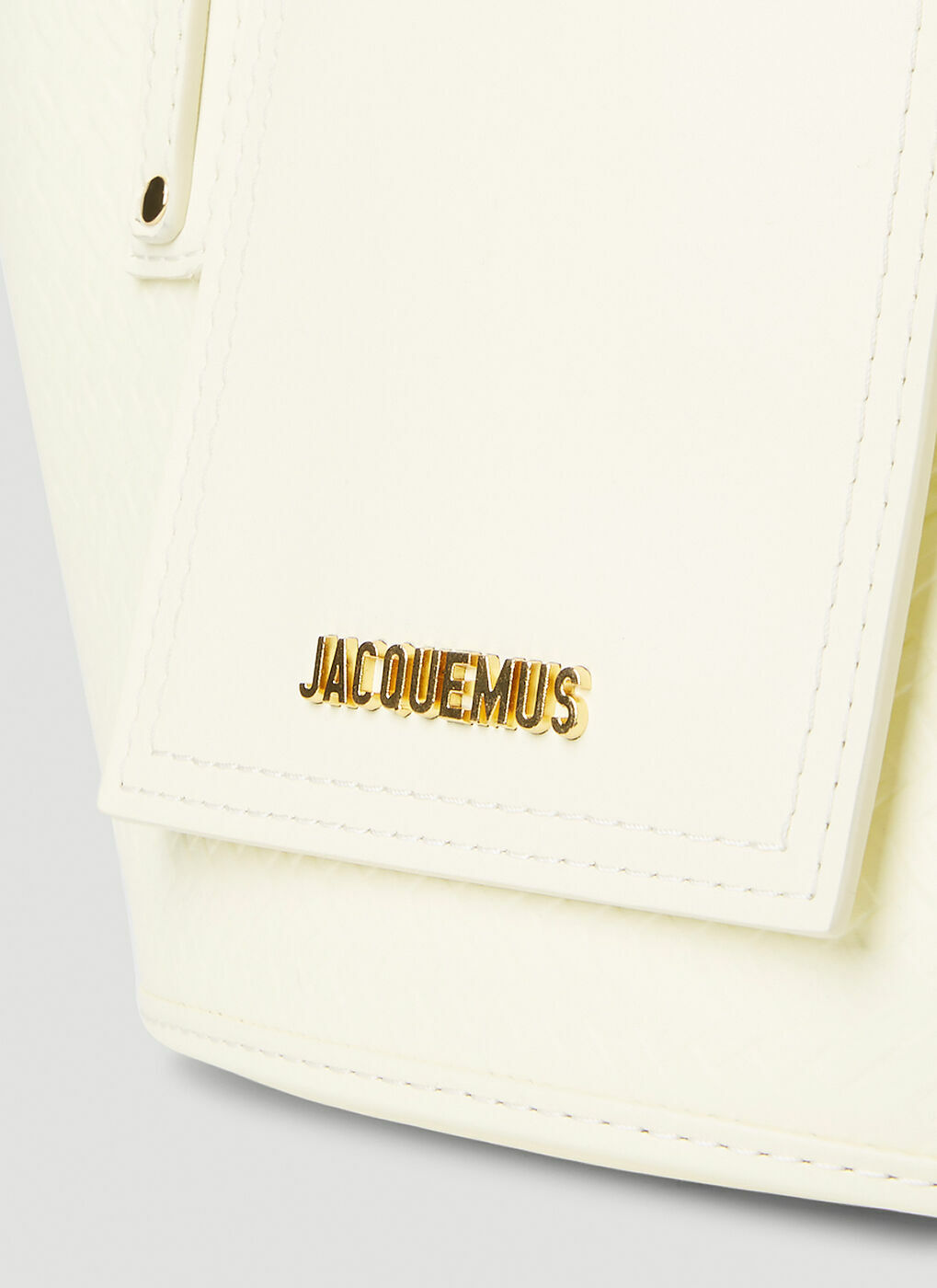 Jacquemus - Le Petit Panier Tote Bag in White Jacquemus