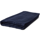 Orlebar Brown - Seymour Logo-Detailed Cotton-Terry Beach Towel - Men - Navy