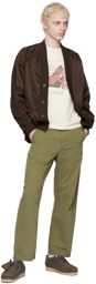 Remi Relief Brown Track Cardigan