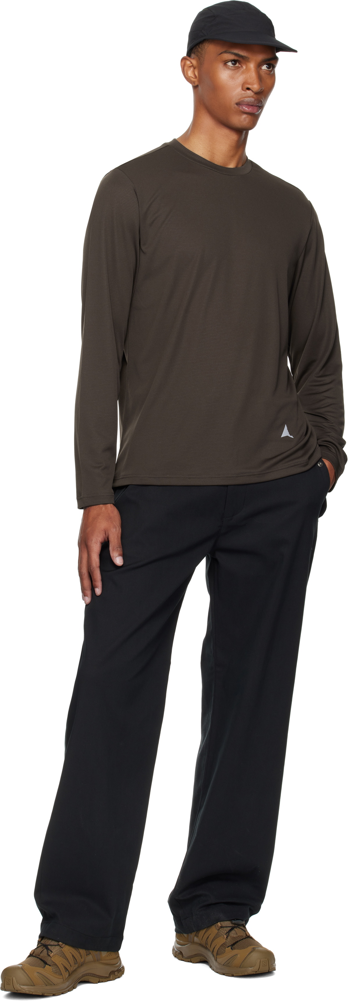 ROA Brown Fireflies Long Sleeve T-shirt