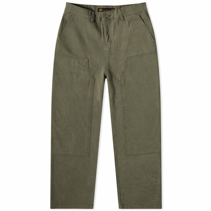 Photo: FrizmWORKS Men's Double Knee Relaxed Pant in Olive