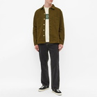 Pass~Port Men's Painters Drop Overshirt in Dark Olive