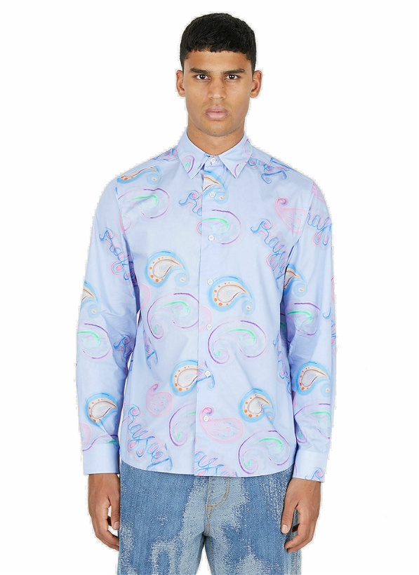 Photo: Paisley Manager Shirt in Light Blue