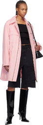 We11done Pink Oversized Work Coat