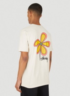 Flower Logo T-Shirt in Beige