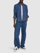 AMI PARIS Adc Button Down Denim Shirt