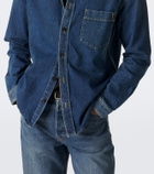 Saint Laurent Cassandre denim shirt