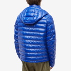 Moncler Men's Lauros Hooded Light Down Jacket in Blue