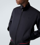 Gucci Web Stripe cotton twill jacket