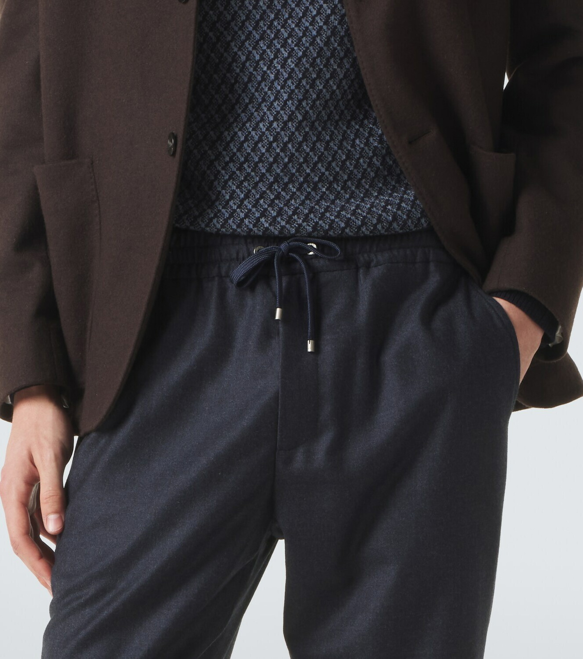 Agnona Wool straight pants