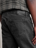 Corridor - Straight-Leg Organic Jeans - Black