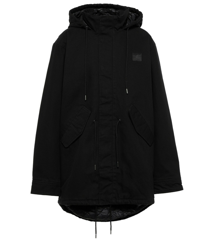 Photo: Wardrobe.NYC - x Carhartt WIP cotton canvas parka
