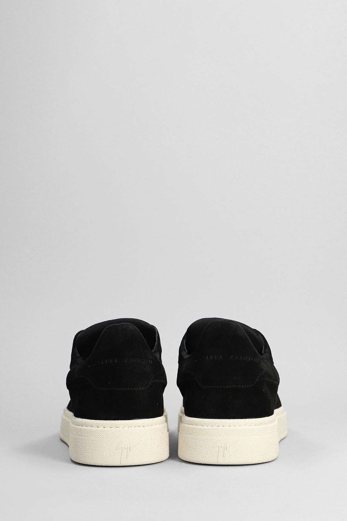 Giuseppe Zanotti Gz95 Sneakers In Black Suede