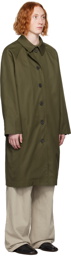 Mark Kenly Domino Tan Studio Green Caeser Coat