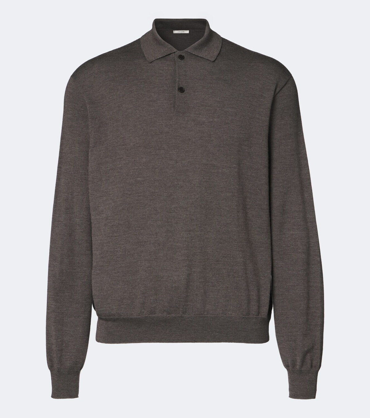 The Row Blainy wool and cashmere polo sweater