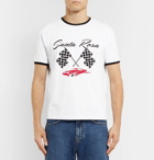 McQ Alexander McQueen - Santa Rosa Printed Cotton-Jersey T-Shirt - Men - White