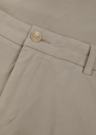 Boss Kane Tapered-leg Stretch-cotton Chino Trousers Beige