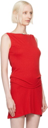 Caro Editions Red Alexa Top