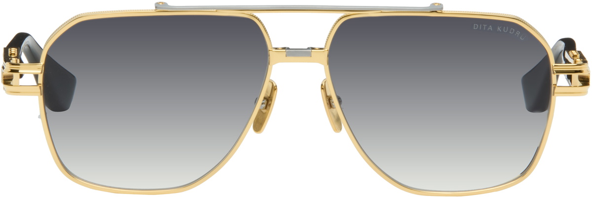 Dita Gold & Silver KUDRU Sunglasses Dita display picture 1