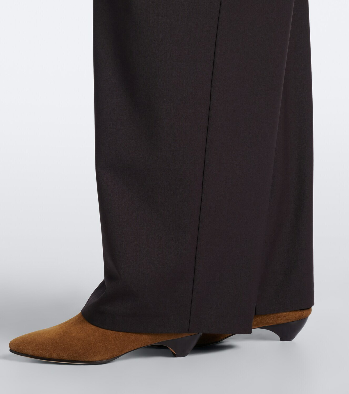 Le Monde Béryl Allegra shearling-lined suede mules
